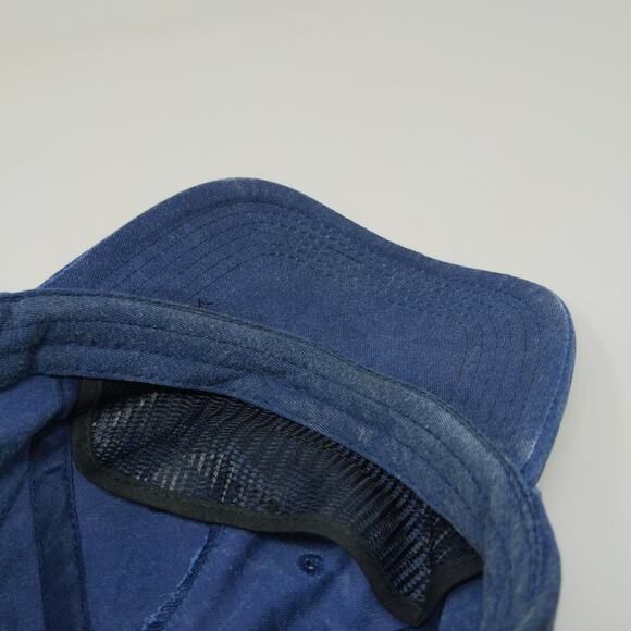 St. Augustine Slideback Hat Embroidered Logo Blue 175 Years Adjustable - Picture 10 of 11